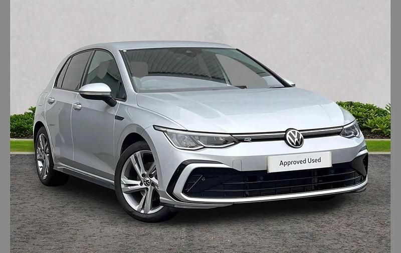 Used VW Golf VIII R-line 147 HP (108 kW) 2020 Silver Hatchback