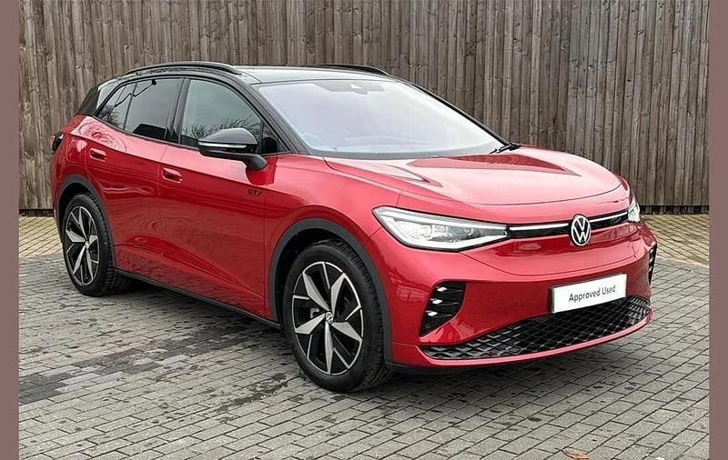 Red New 2025 VW ID.4 GTX SUV | £36,999 (Super price) - Image 1/4