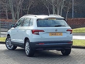 Second-hand Skoda Karoq SE L 115 CP (84 kW) 2018 Alb SUV