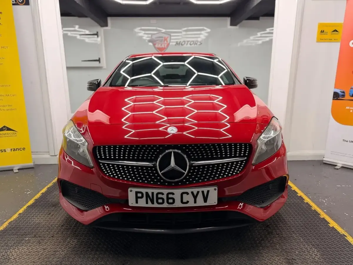 Used Mercedes A200 AMG line 2016 Red Hatchback