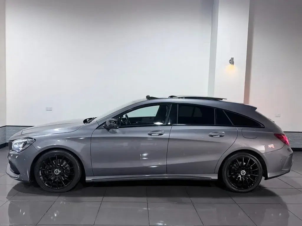 Used Mercedes CLA220 Shooting Brake AMG line 2019 Grey Estate