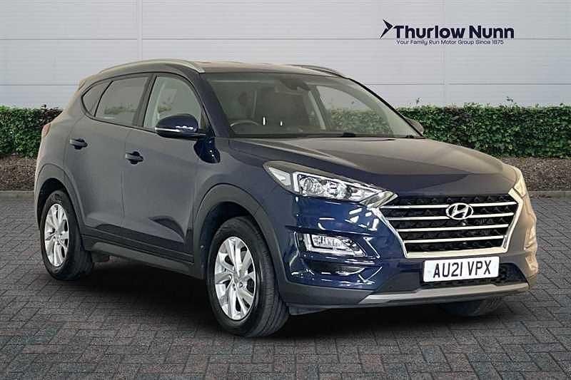 Blue Used 2021 Hyundai Tucson SE SUV | £12,849 (Good price) - Image 1/3