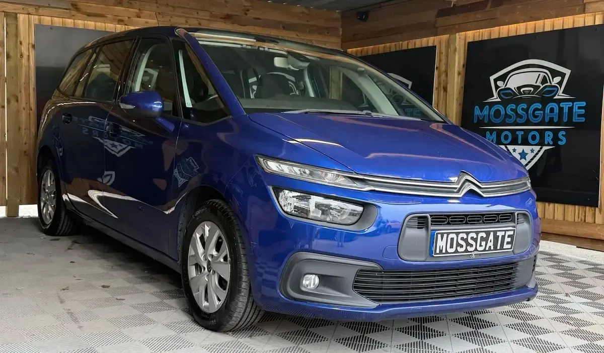 Used Citroën Grand C4 Picasso Touch 100 HP (73 kW) 2017 Blue MPV