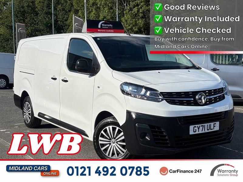 White Used 2021 Vauxhall Vivaro Edition Van | £10,775 (Super price) - Image 1/3