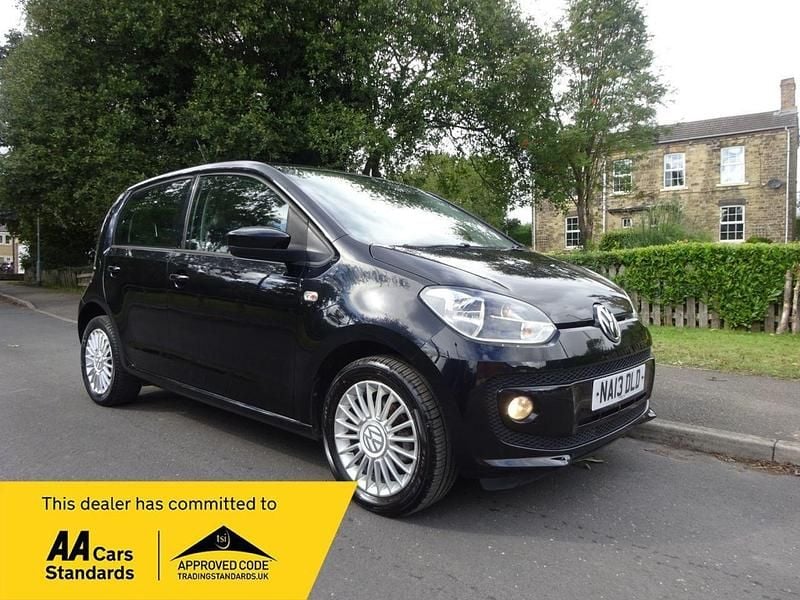 Black Used 2013 VW up! high up! Hatchback | £4,995 (Good price) - Image 1/4