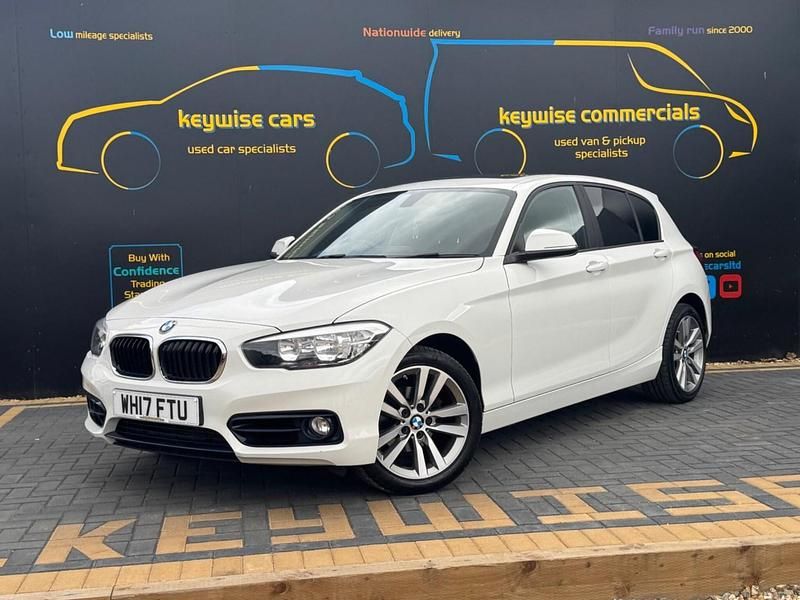 White Used 2017 BMW 118 Sport Line Hatchback | £13,290 (Fair price) - Image 1/4
