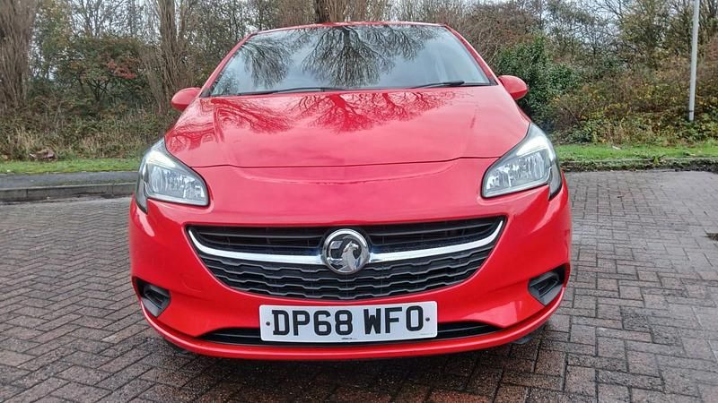 Used Vauxhall Corsa Sport 75 HP (55 kW) 2017 Red Hatchback