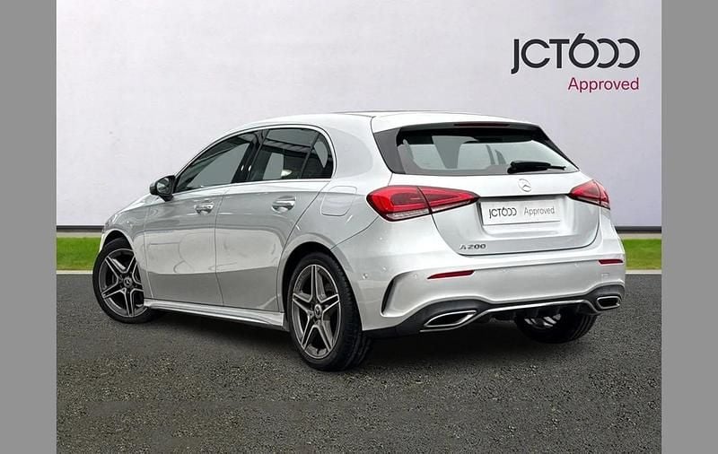 Used Mercedes A200 AMG Line Premium 161 HP (118 kW) 2019 Silver Hatchback