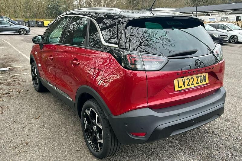 Used Vauxhall Crossland Ultimate 130 HP (95 kW) 2022 Red SUV