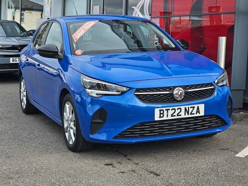 Blue Used 2022 Vauxhall Corsa Edition Hatchback | £10,400 (Good price) - Image 1/4
