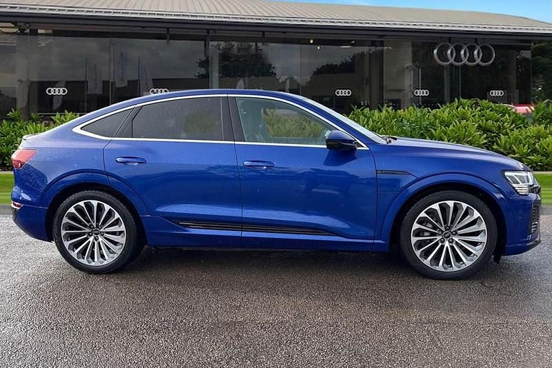 Used Audi e-tron Sportback S-Line 300 kW (408 HP) 2023 Blue SUV