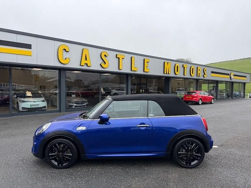 Usado Mini Cooper S Cabriolet Sport 192 CV (141 kW) 2021 Azul Descapotable