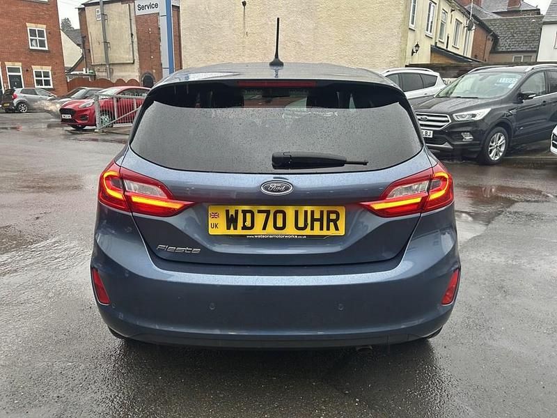 Used Ford Fiesta Titanium X 125 HP (91 kW) 2021 Blue Hatchback