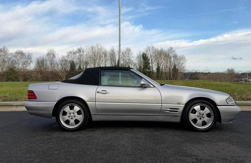 Used Mercedes SL320 2000 Silver Cabriolet