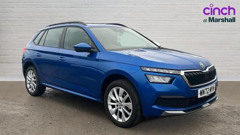 Race blue metallic Used 2022 Skoda Kamiq SE SUV | £13,951 (Fair price) - Image 1/4