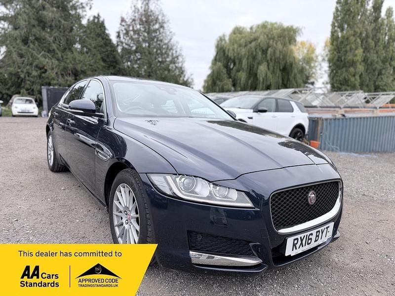 Blue Used 2016 Jaguar XF Prestige Sedan | £7,395 (Fair price) - Image 1/4