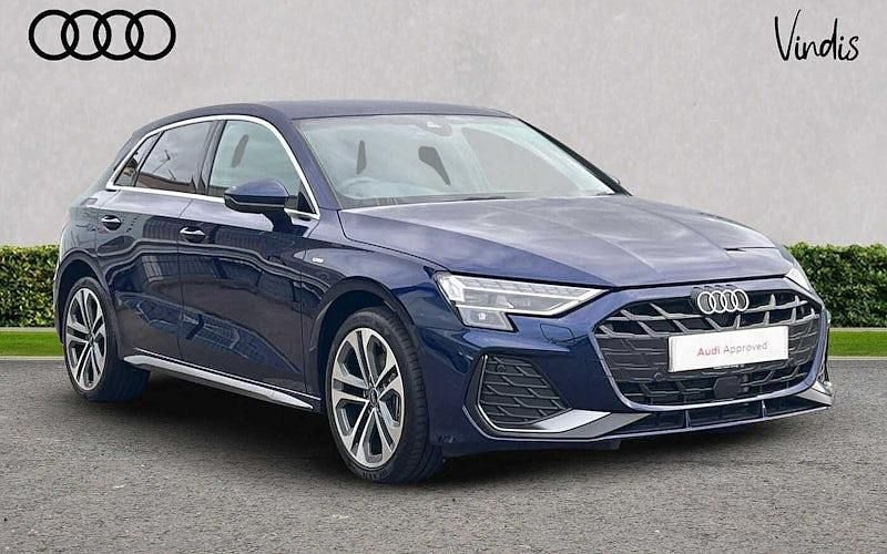 Used 2025 Audi A3 Sportback e-tron S-Line Sedan | £31,707 - Image 1/4