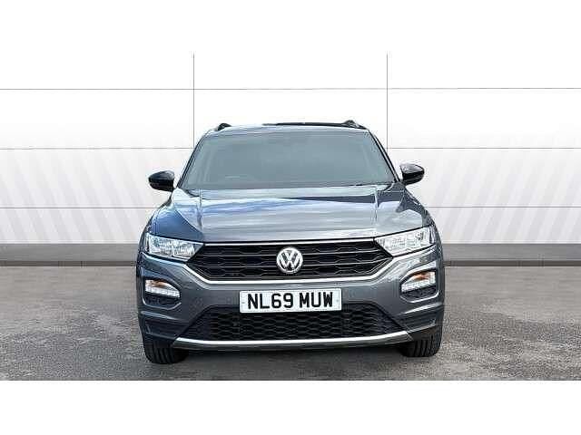 Usado VW T-Roc Design 150 HP (110 kW) 2019 Cinzento SUV