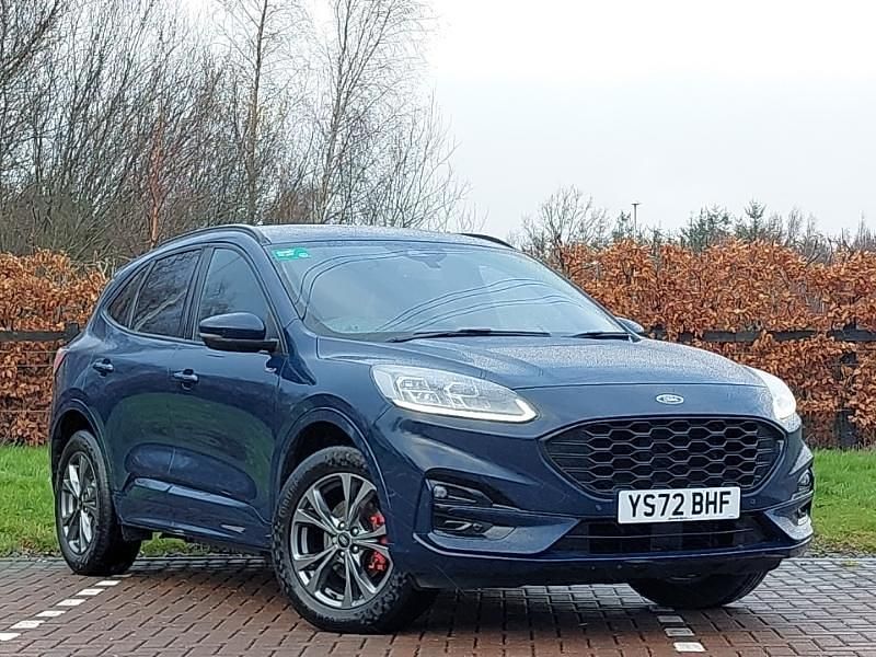 Blue Used 2022 Ford Kuga ST-Line SUV | £19,298 (Good price) - Image 1/4