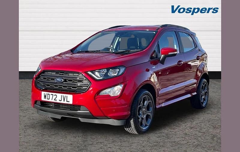 Used Ford Ecosport ST-Line 123 HP (90 kW) 2023 Red SUV