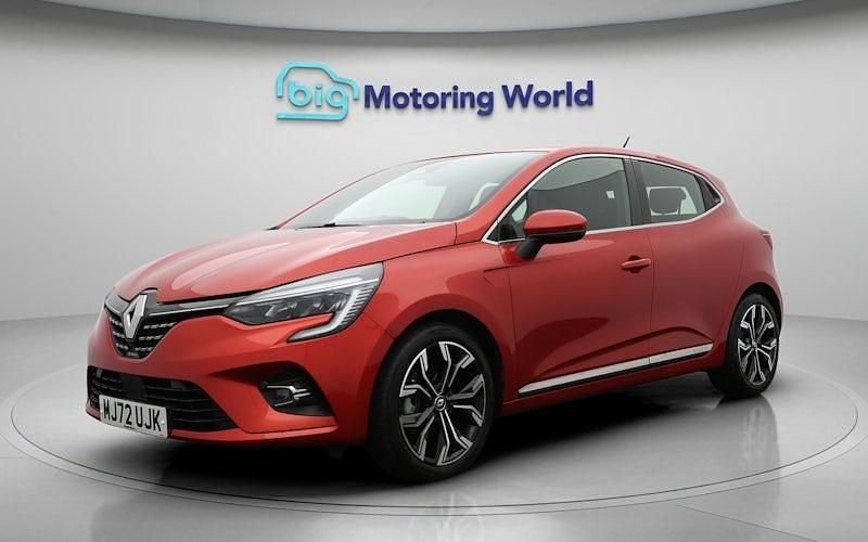 Usado Renault Clio V SE 140 HP (102 kW) 2022 Vermelho Citadino