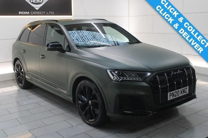 Used Audi SQ7 Comfort 435 HP (319 kW) 2020 Green SUV
