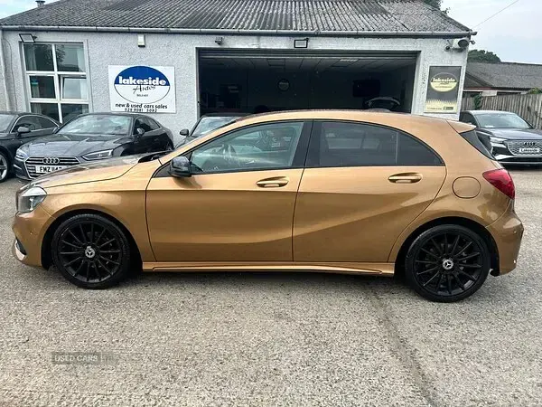 Used Mercedes A160 Executive 102 HP (75 kW) 2017 Beige Hatchback