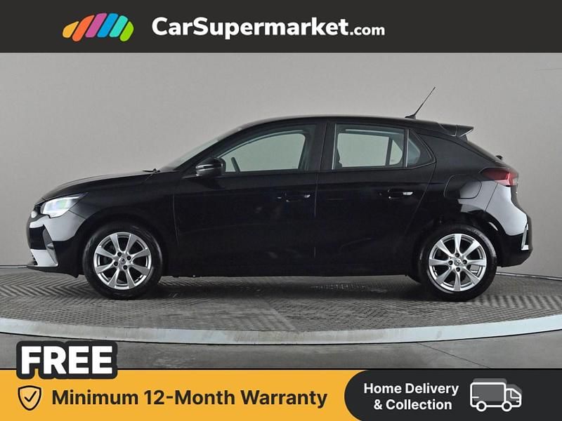 Used Vauxhall Corsa Design Edition 75 HP (55 kW) 2023 Black Hatchback