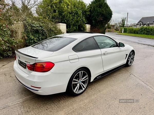 Used BMW 420 Sport Line 2014 White Coupe