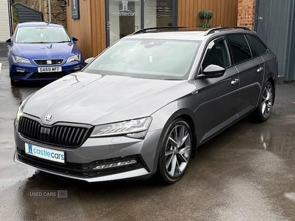Used Skoda Superb SportlinePlus 2022 Grey Estate