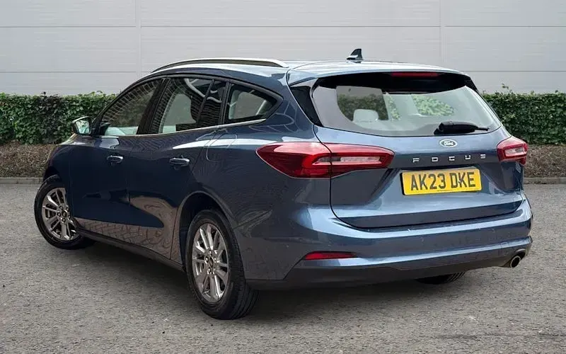 Used Ford Focus Titanium 125 HP (91 kW) 2023 Blue Estate