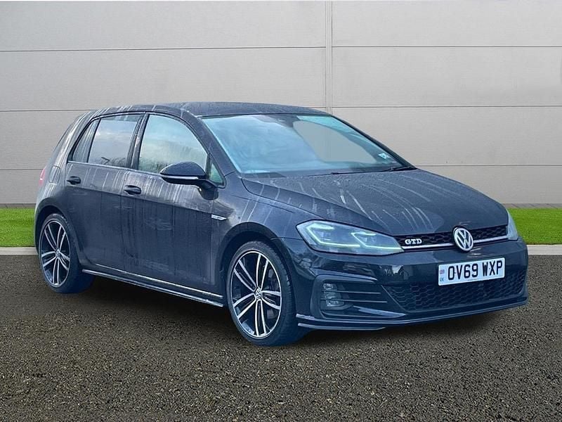 Used VW Golf VII GTD 184 HP (135 kW) 2019 Black Hatchback