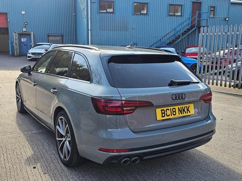 Used Audi A4 Black Edition 190 HP (139 kW) 2018 Grey Estate