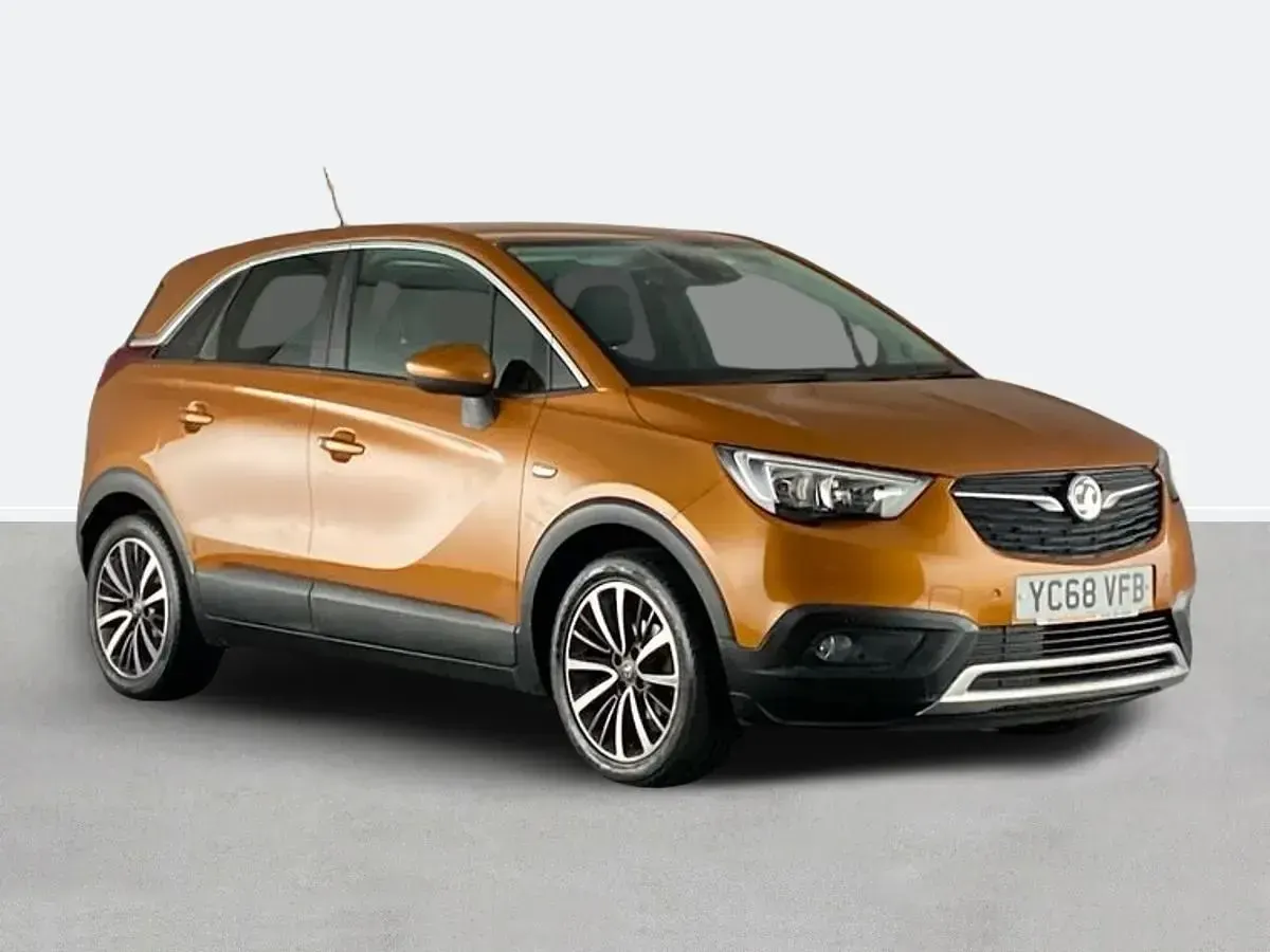 Second-hand Vauxhall Crossland X Elite 81 CP (59 kW) 2018 Portocaliu SUV