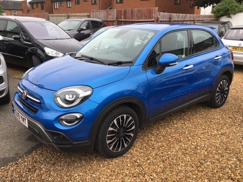 Used Fiat 500X Cross 120 HP (88 kW) 2019 Blue SUV