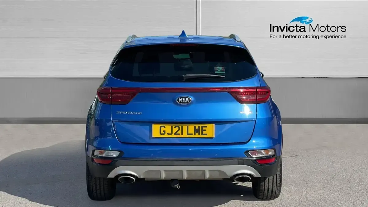 Used Kia Sportage GT-Line 174 HP (127 kW) 2021 Blue SUV