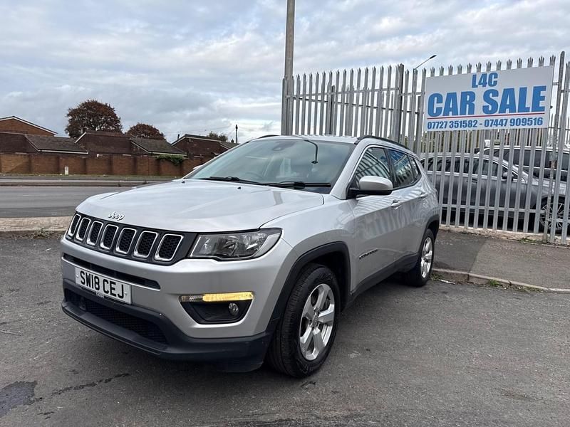 Silver Used 2018 Jeep Compass Longitude SUV | £6,250 (Good price) - Image 1/4