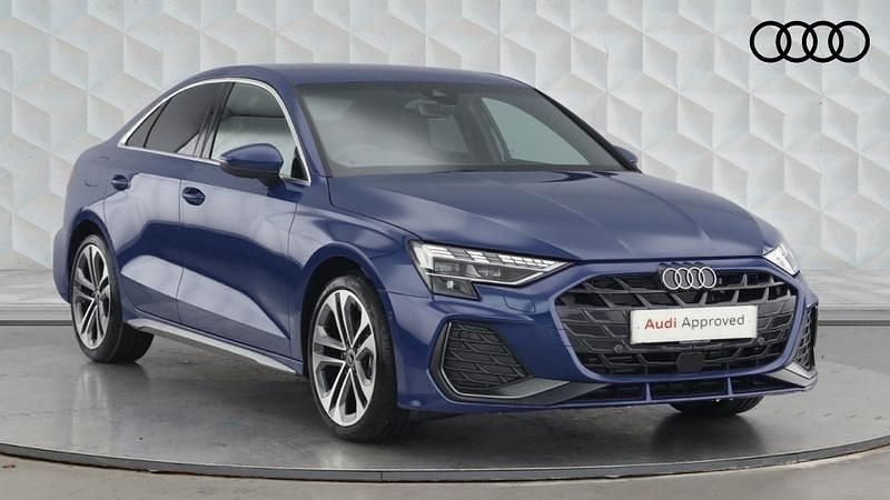 Blue Used 2024 Audi A3 S-Line Sedan | £27,950 (A bit pricey) - Image 1/4