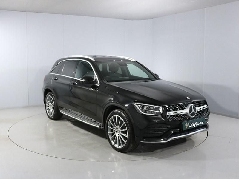 Used Mercedes GLC300 AMG Line Premium 2022 Black Estate