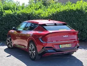 Used Kia EV6 GT-Line 166 kW (226 HP) 2022 Red SUV