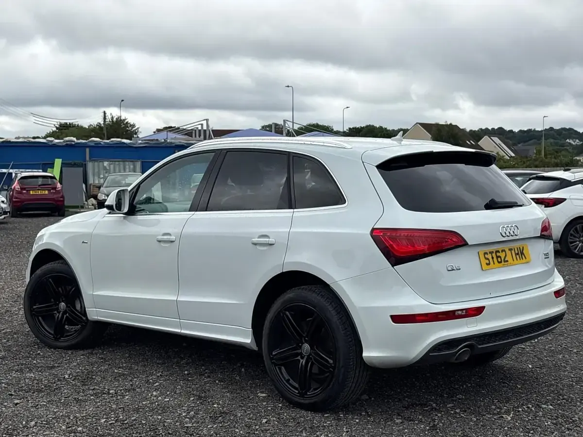 Used Audi Q5 S-line plus 190 HP (139 kW) 2013 White SUV