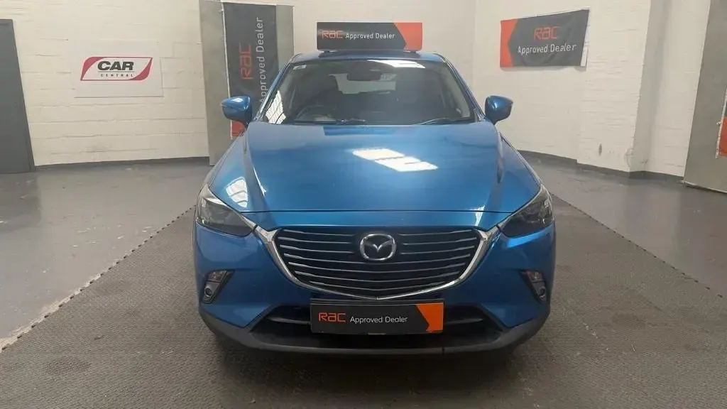 Second-hand Mazda CX-3 Inclusive 105 CP (77 kW) 2017 Albastru SUV