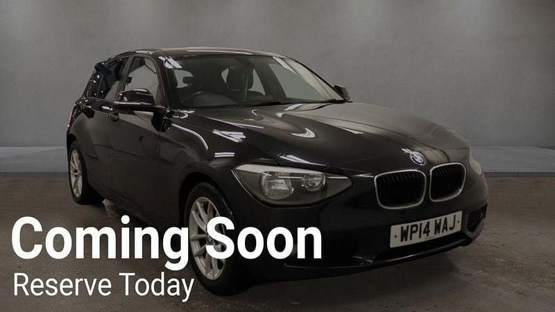 Black Used 2014 BMW 116 Efficient Dynamics Hatchback | £4,250 (Fair price) - Image 1/4