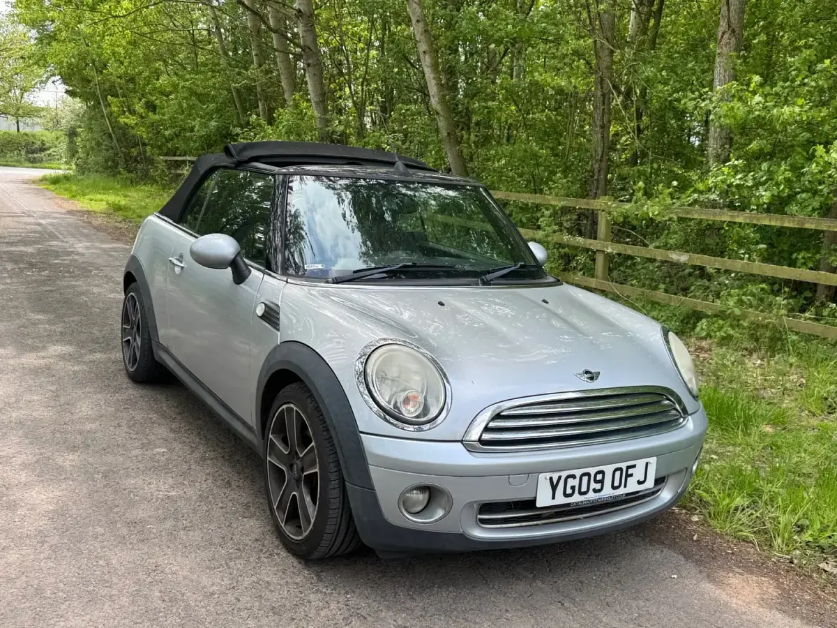 Used Mini Cooper Cabriolet 2009 Silver Cabriolet