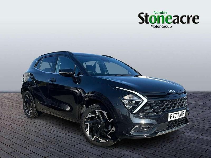 Black Used 2023 Kia Sportage GT-Line SUV | £25,995 (Good price) - Image 1/4