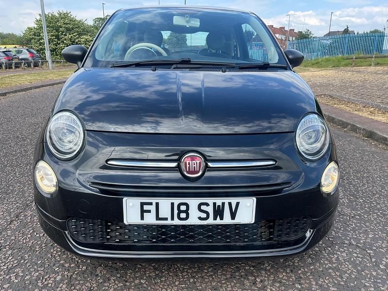 Used Fiat 500 Pop 69 HP (50 kW) 2018 Black Hatchback
