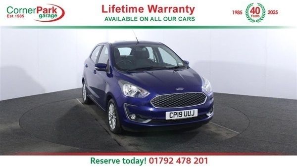 Blue Used 2019 Ford Ka Zetec Hatchback | £7,749 (Fair price) - Image 1/1