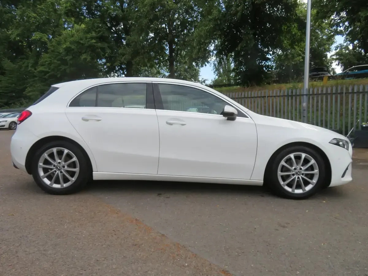 Used Mercedes A180 Premium 2019 White Hatchback