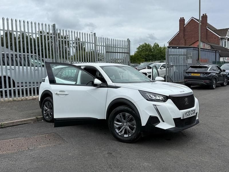 White Used 2020 Peugeot 2008 Active SUV | £8,700 (Super price) - Image 1/4