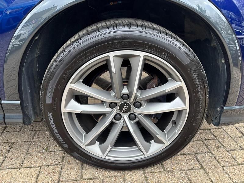 Used Audi Q3 Black Edition 190 HP (139 kW) 2022 Blue SUV